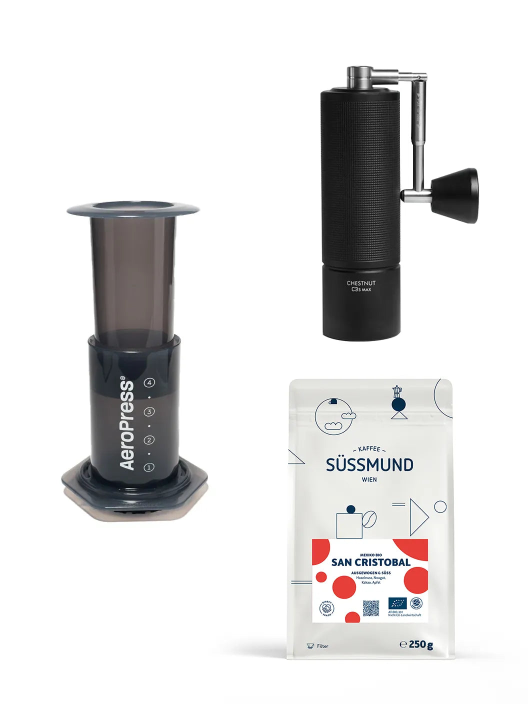 Kit complet cafetière Aeropress