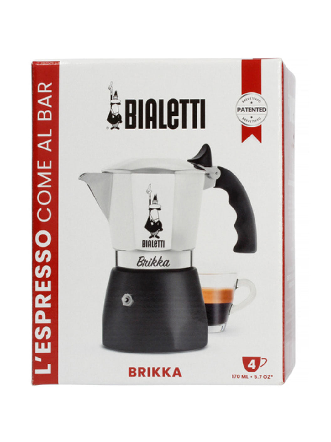 Bialetti Moka New Brikka 4 tasses