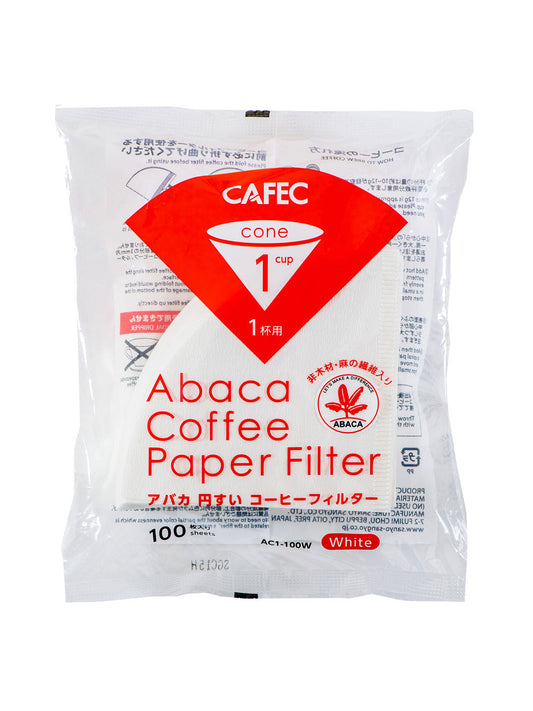 CAFEC Abaca Papierfilter 1 tasse