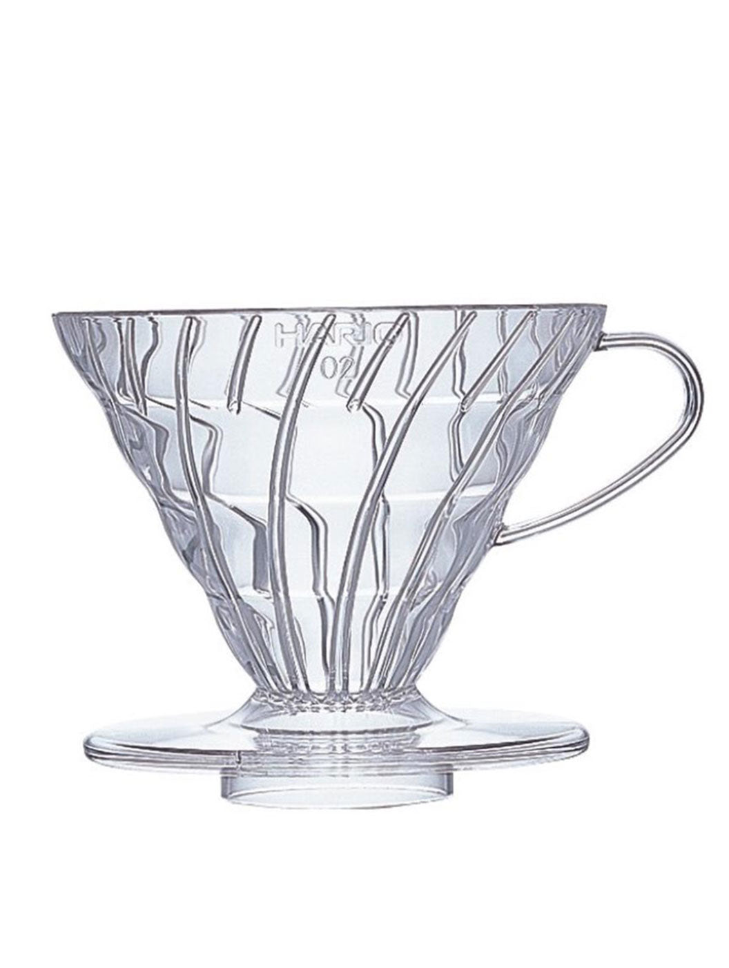 Filtres à café Hario V60 en plastique transparent - 01