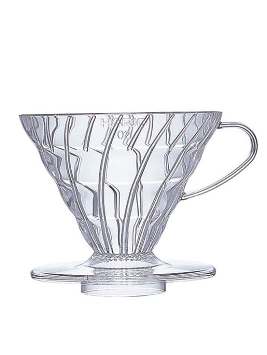 Filtres à café Hario V60 en plastique transparent - 01