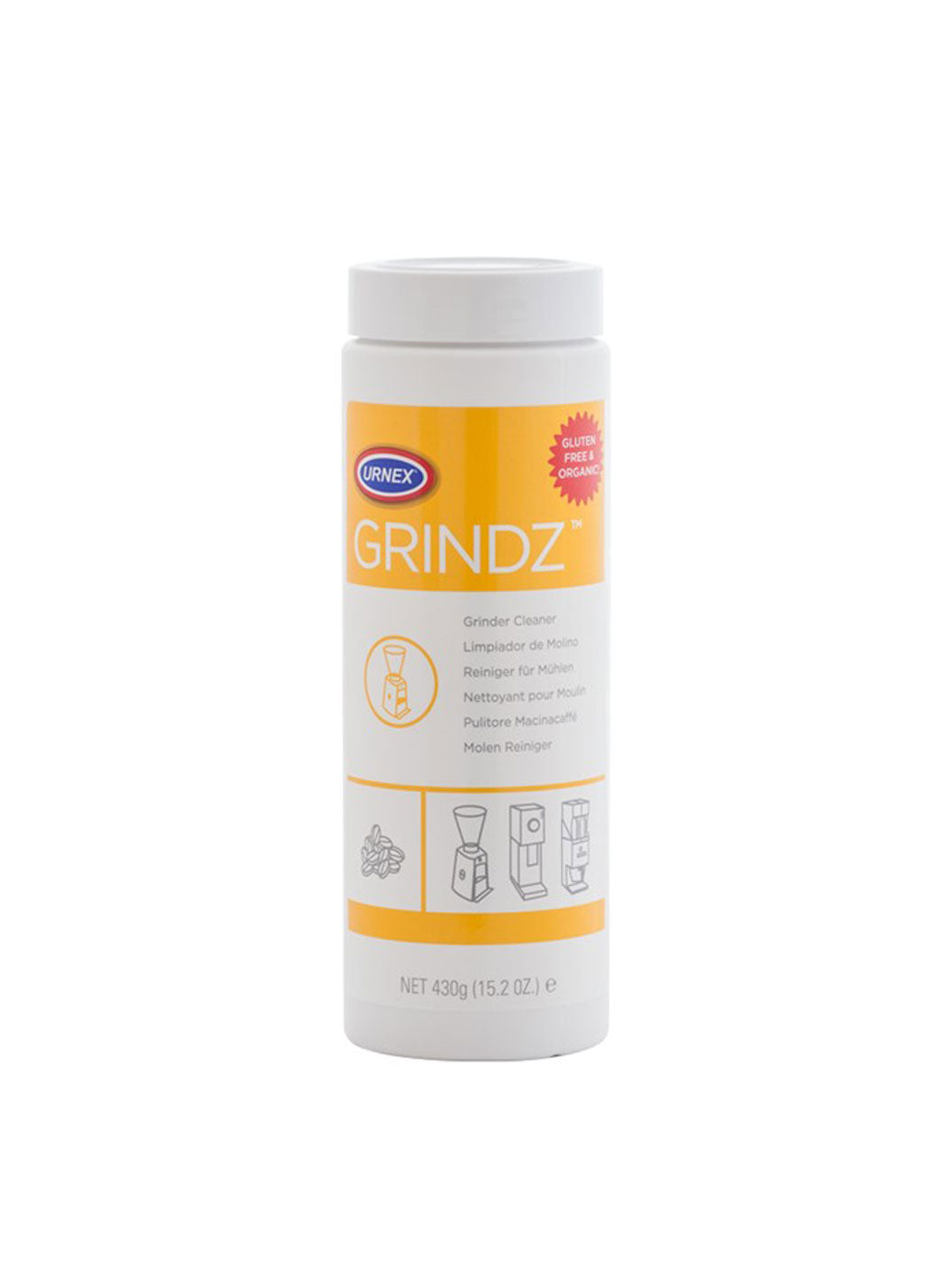 Nettoyant pour moulin à café Urnex Grindz